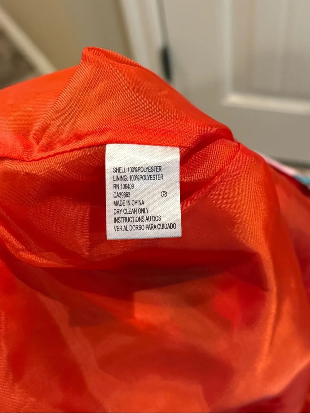 Tahari ASL Multicolor Abstract Watercolor Print Mini Dress Womens 14 - Picture 4 of 8